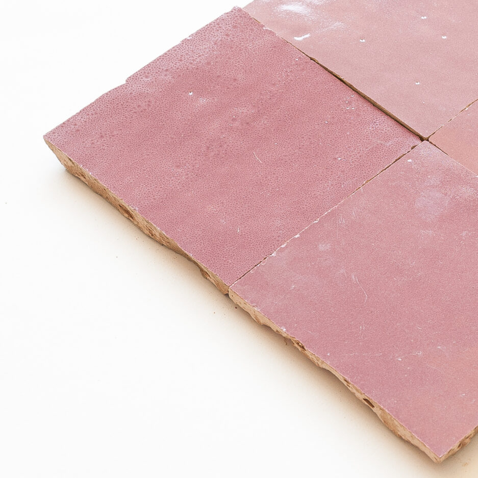 Zellige Antigue Pink - Loja do Azulejo - Tiles shop online 1