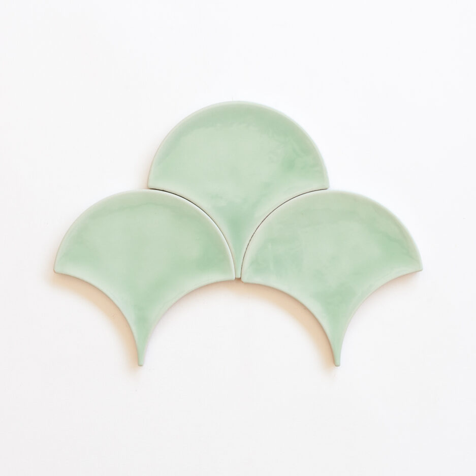 Azulejo Escama Mint Green - Scale Glazed Tile Mint Green - AZACE1212LB1E13Z - Loja do Azulejo - Tiles Shop online-2